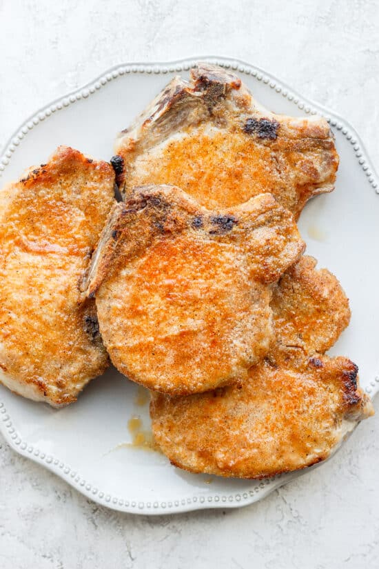 Ultimate Baked Pork Chops Recipe - Fit Foodie Finds