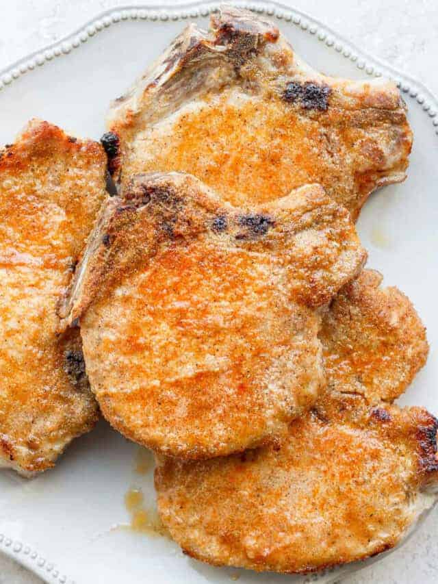 Ultimate Oven Baked Pork Chops - Fit Foodie Finds