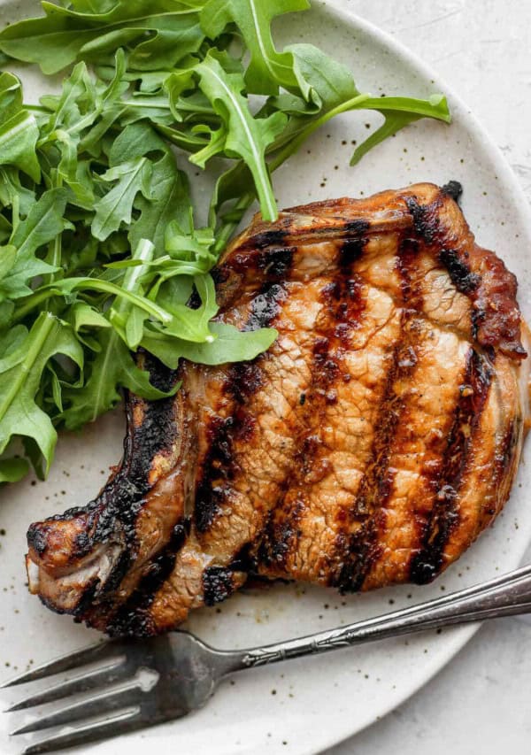 grilled pork chop