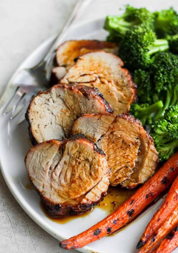 tenderloin on plate