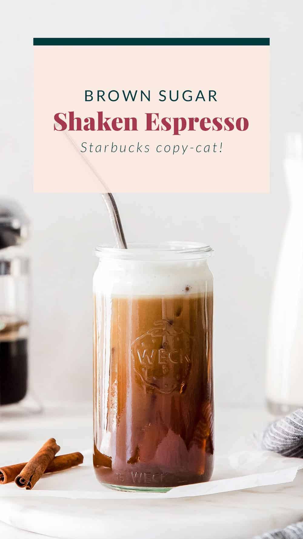 Iced Brown Sugar Oatmilk Shaken Espresso (copycat) - Fit Foodie Finds