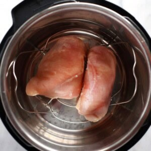 raw chicken in instant pot.