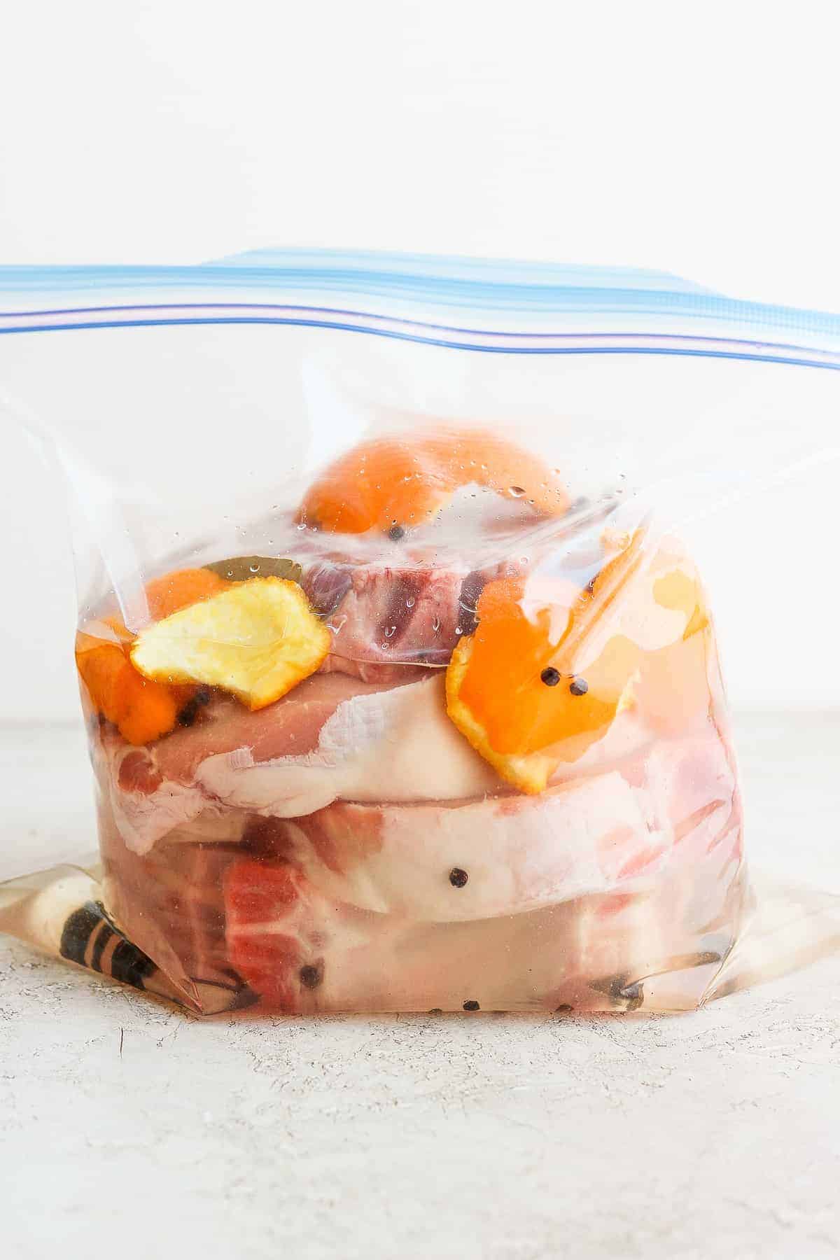 Pork Chop Brine (for tender, moist pork chops!) - Fit Foodie Finds