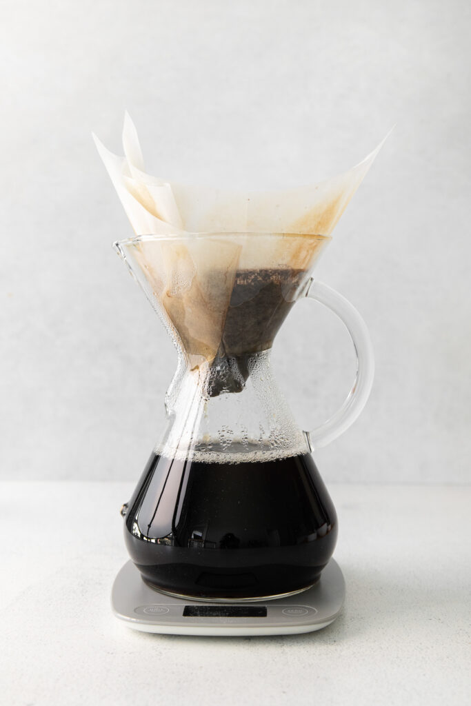 pour over coffee maker perfect hand