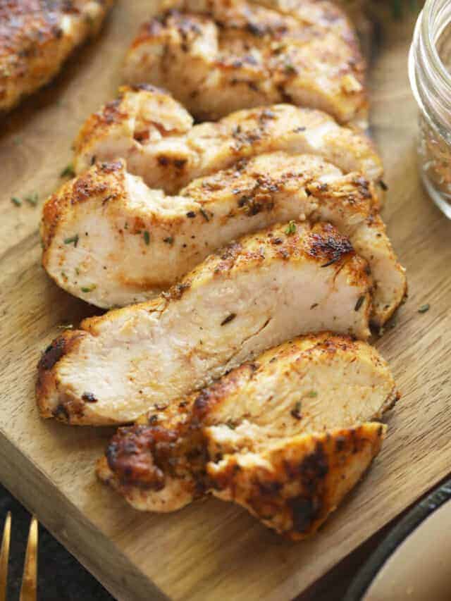 How to Cook Chicken Breast on Stove - Fit Foodie Finds