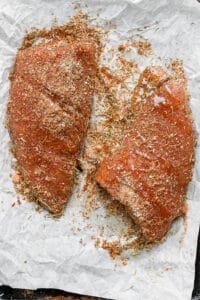 dry rub on turkey.