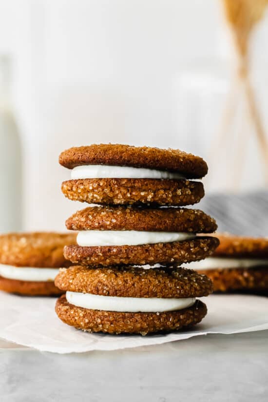 Amazing Ginger Whoopie Pies - Fit Foodie Finds