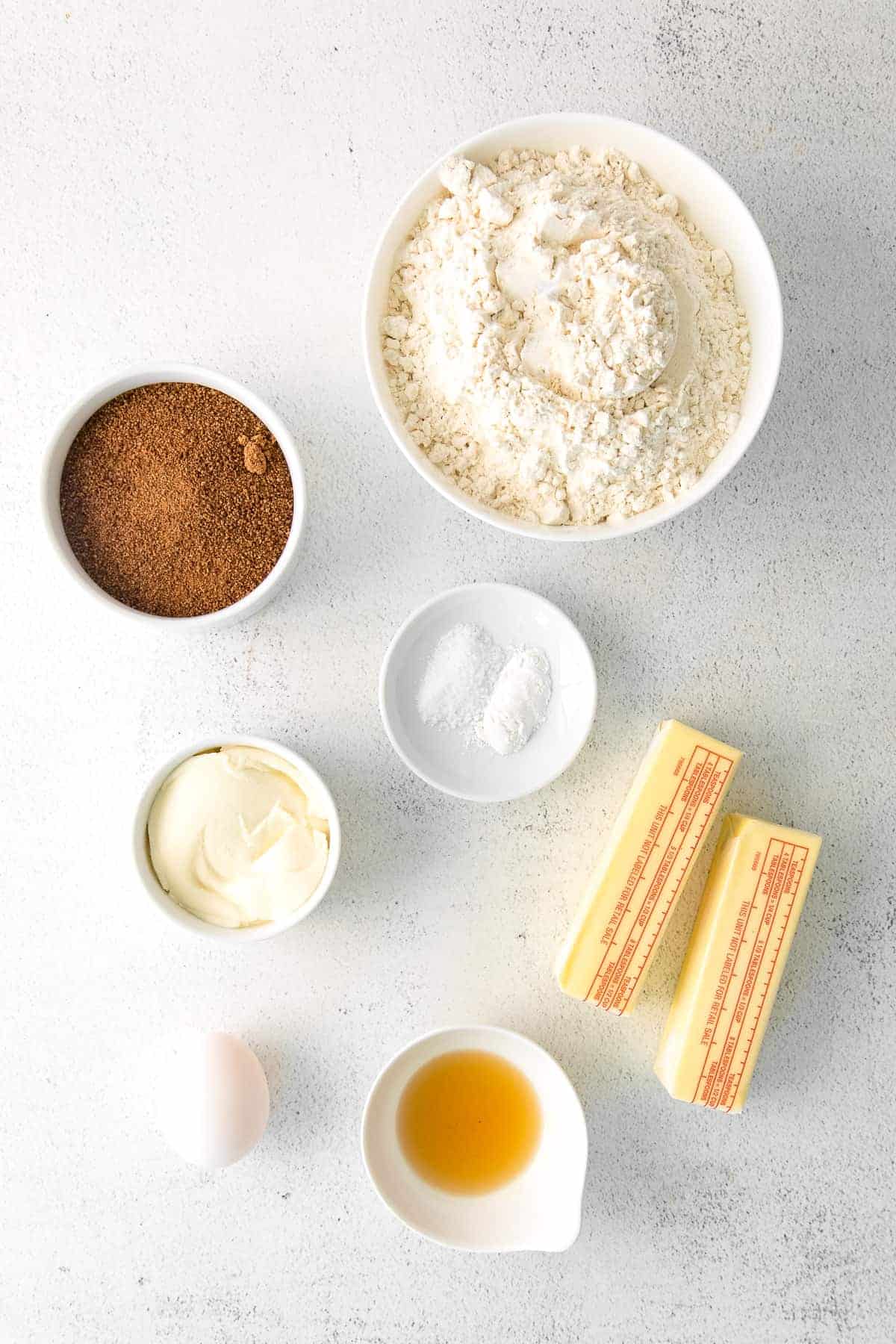 ingredients on counter