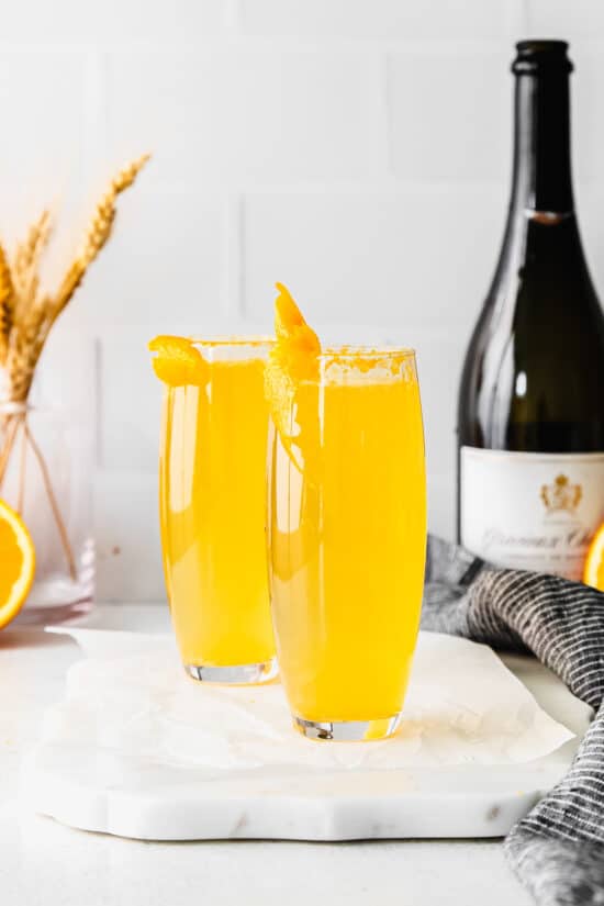 Simple Mimosa Recipe Fit Foodie Finds   Mimosa 09 550x825 