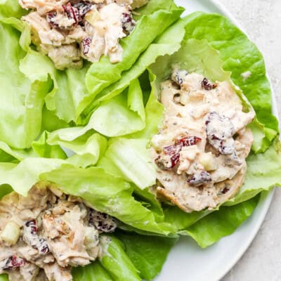 Leftover turkey salad