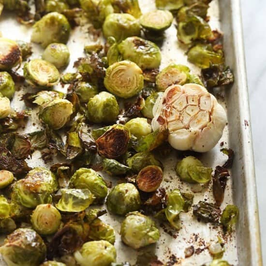 Brussels sprouts, roasted