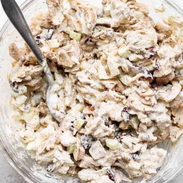 Leftover Turkey Salad - Fit Foodie Finds