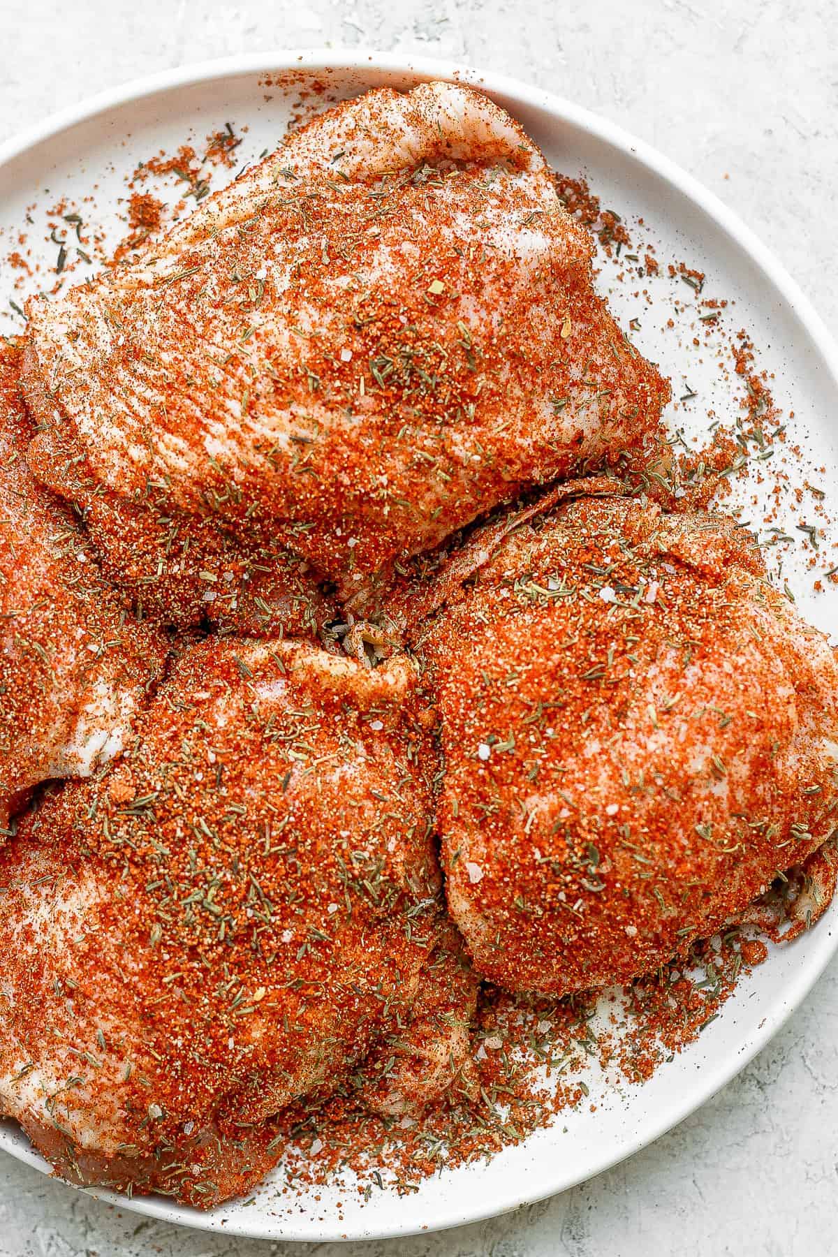 Air Fryer Chicken Thighs - Simply Happy Foodie