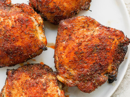 Crispy Air Fryer Chicken Thighs