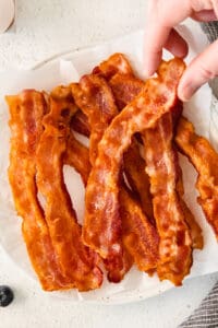 How To Cook Bacon On The Stove - Fit Foodie Finds