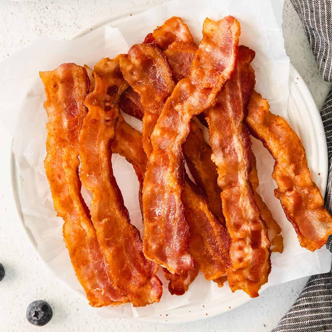 How to Cook Bacon on the Stove - Fit Foodie Finds