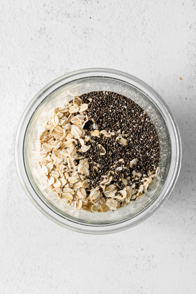 oatmeal in jar