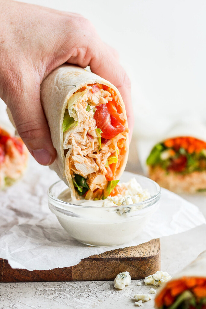 buffalo chicken wrap