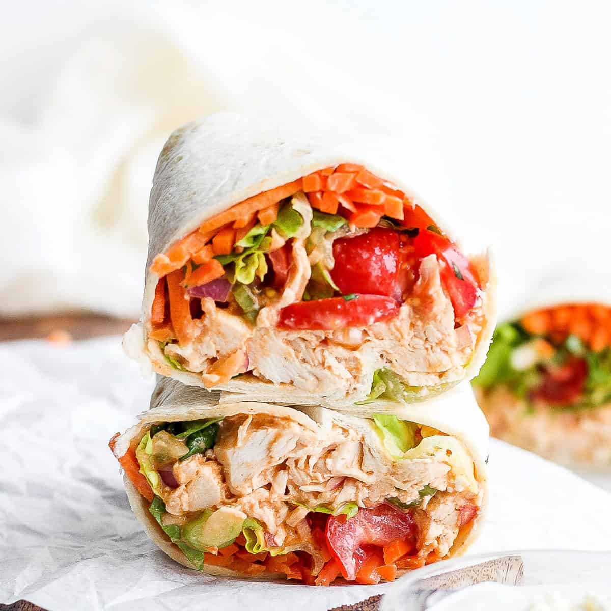 Low Carb Turkey Club Wrap - Delicious Meets Healthy
