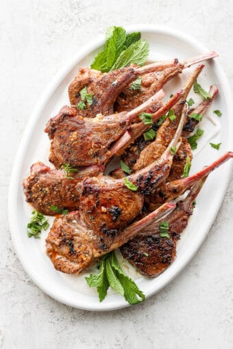 Pan Seared Lamb Chops - Fit Foodie Finds