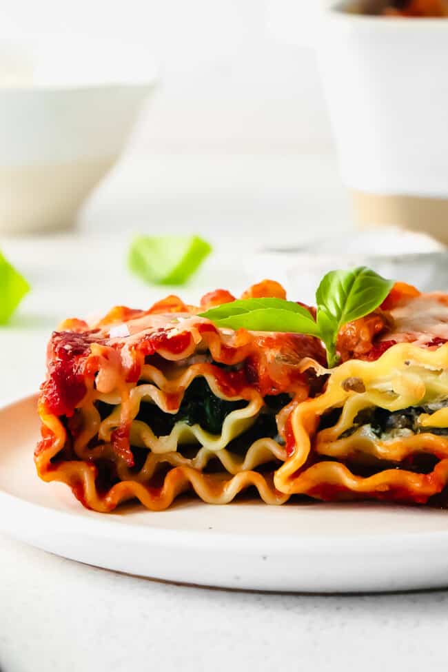 Meat And Cheese Lasagna Roll Ups Freeze For Later Fit Foodie Finds   Lasagna Roll Ups 02 650x975 