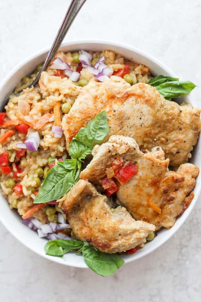 Coconut Curry Chicken And Rice One Pot Fit Foodie Finds