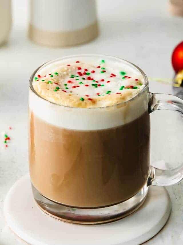 Starbucks Sugar Cookie Almond Milk Latte - Fit Foodie Finds