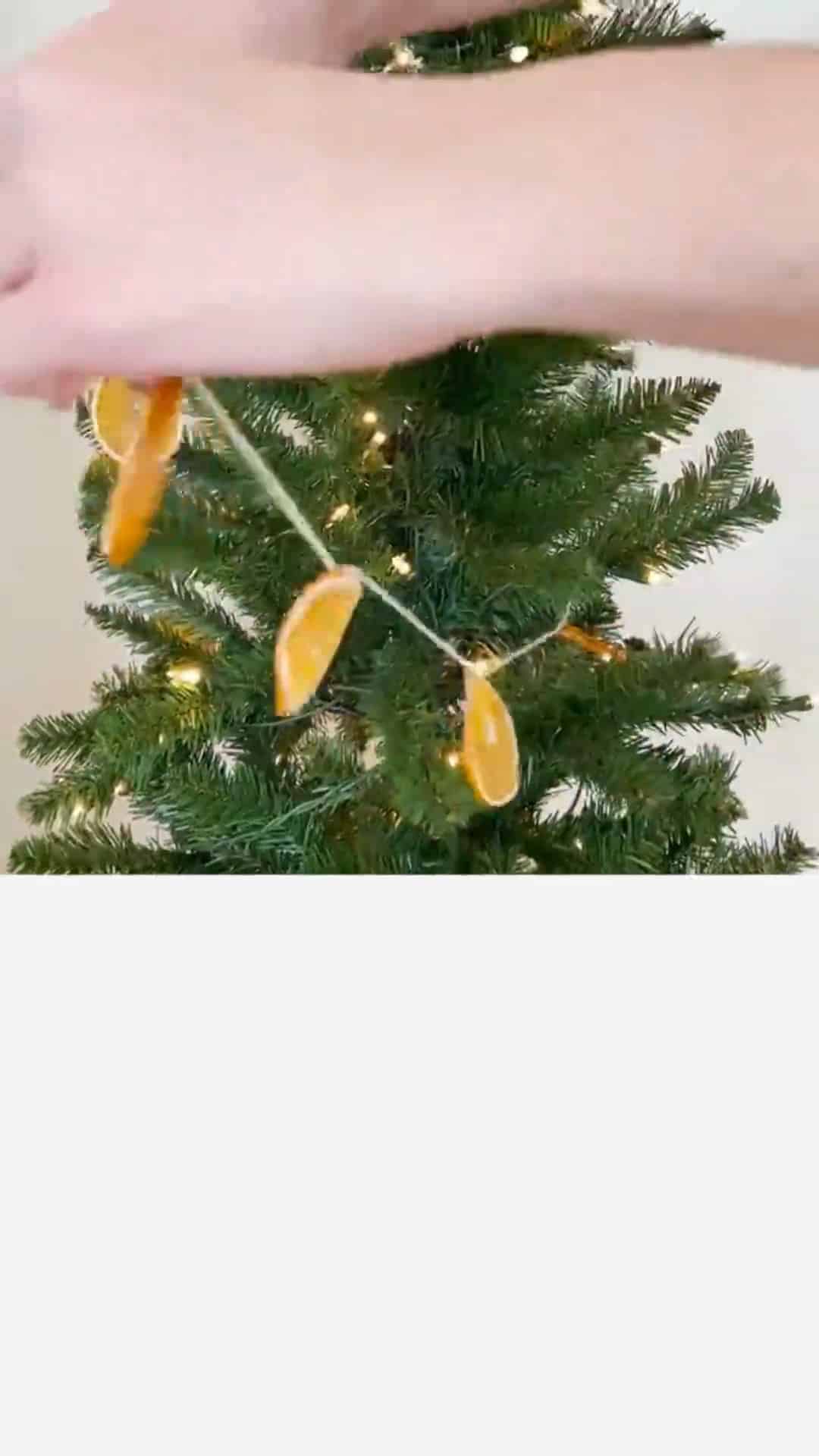 Dried Orange Garland - Fit Foodie Finds