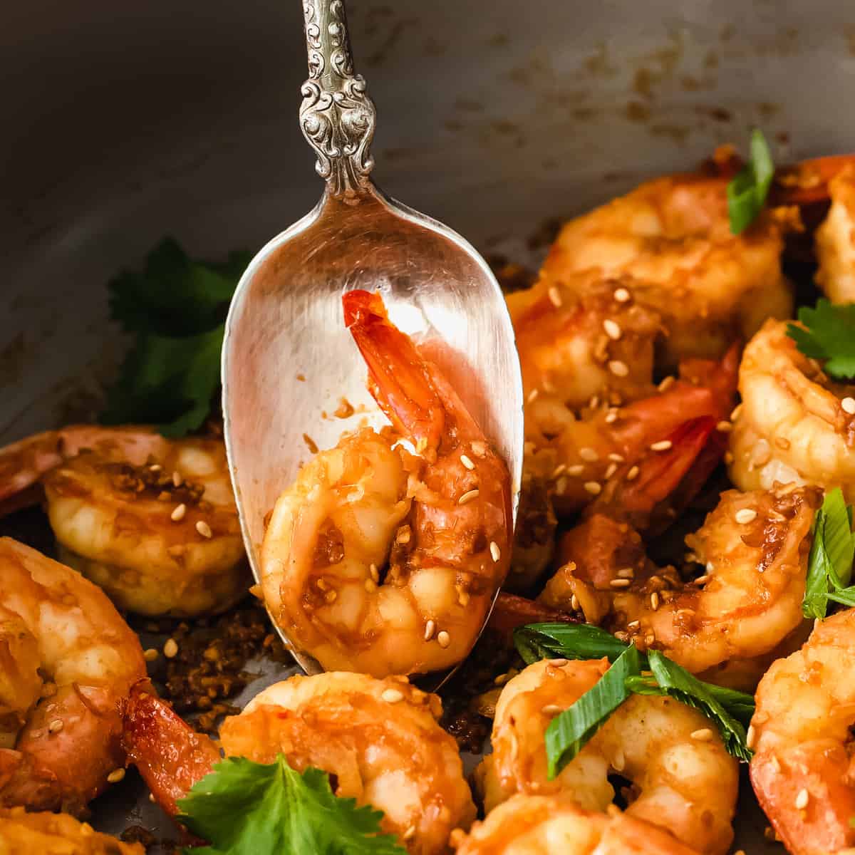 Sautéed Shrimp (ginger + garlic) - Fit Foodie Finds