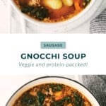 sausage gnocchi soup
