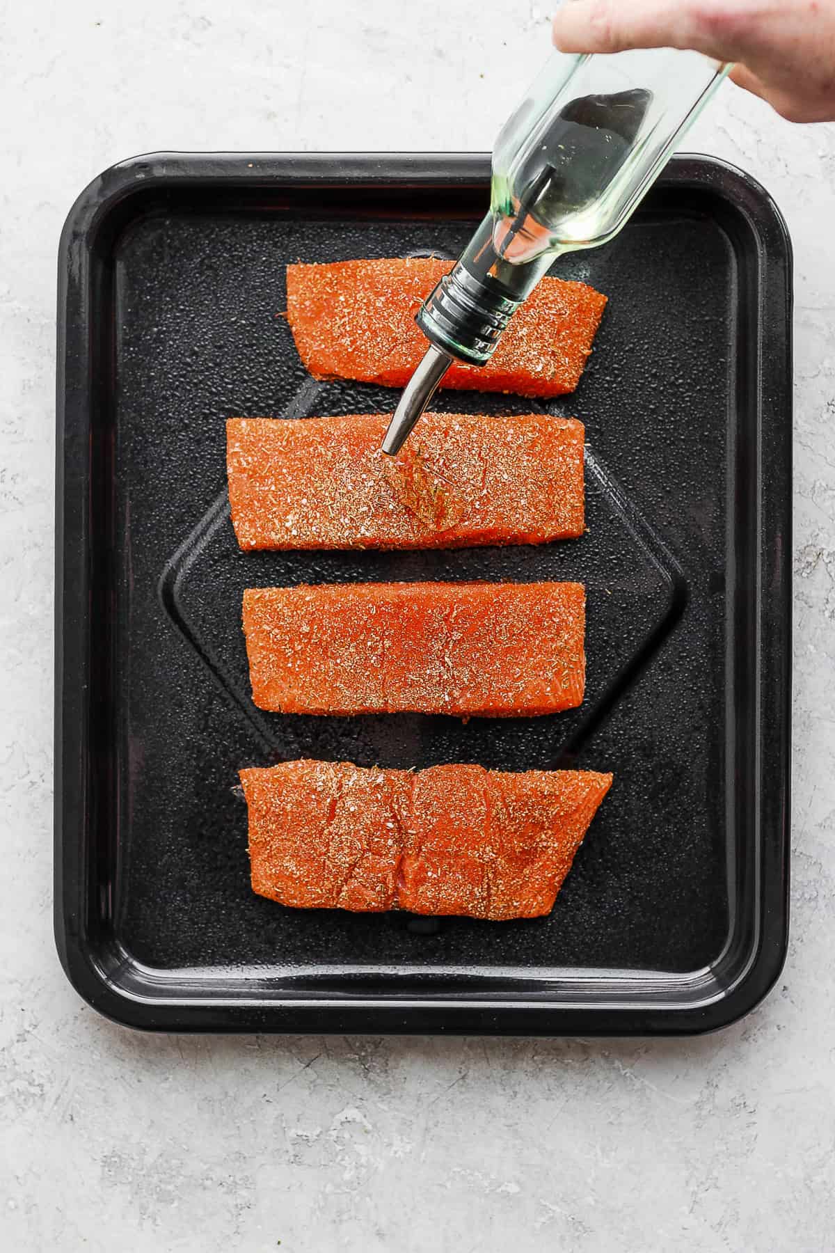Air Fryer Salmon (10-Minute Recipe!) - Alphafoodie