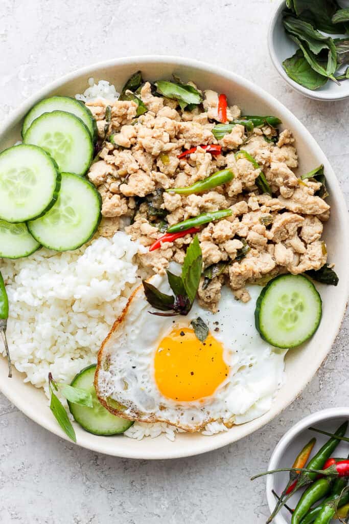 stir fry in bowl