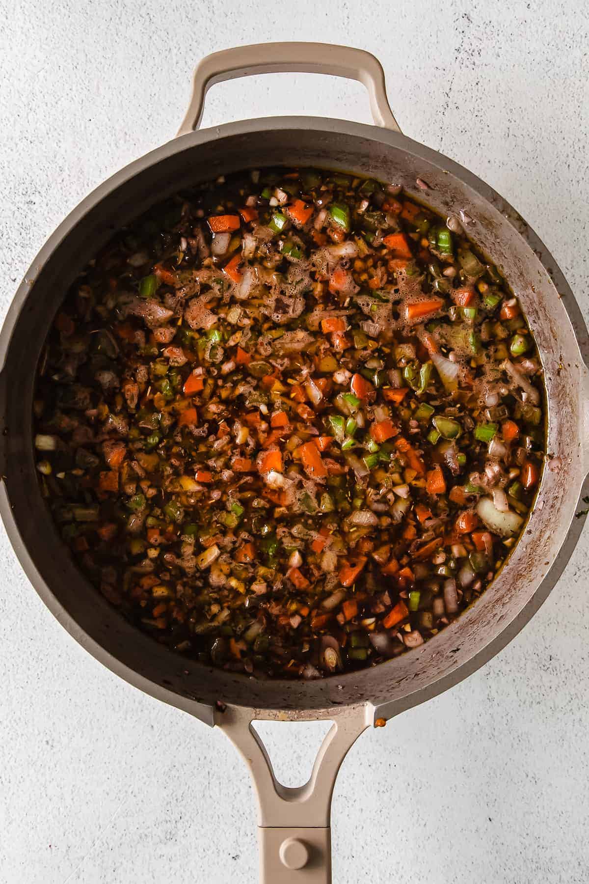 sauteed veggies for slow cooker bolognese