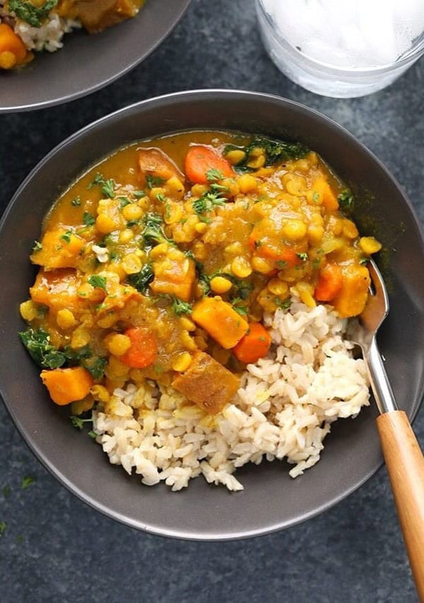 curry in bowl