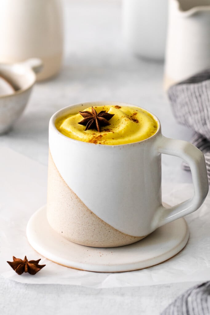 Golden Milk Turmeric Latte - Eat With Clarity