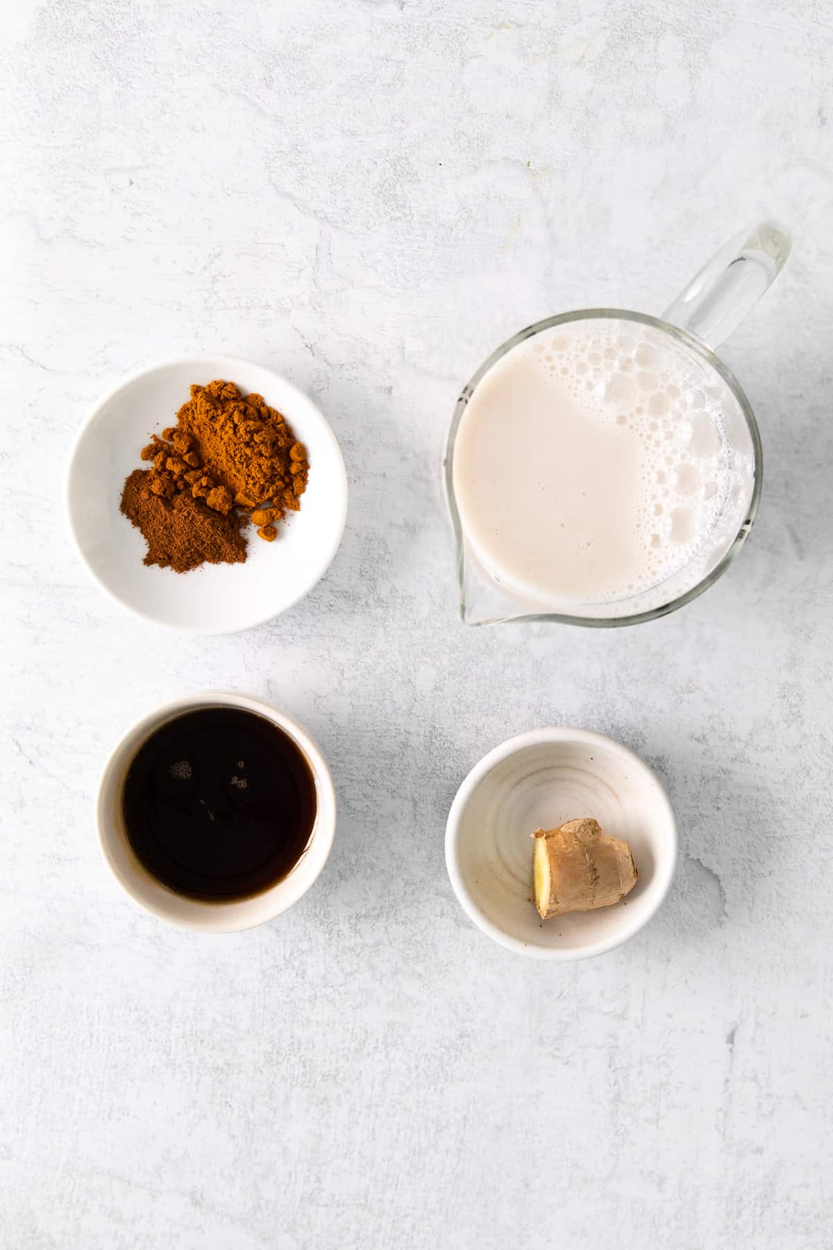 ingredients on counter