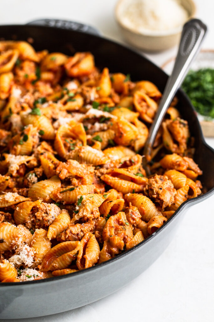 Ground Turkey Pasta (+ More Ground Turkey Recipes) - Fit Foodie Finds