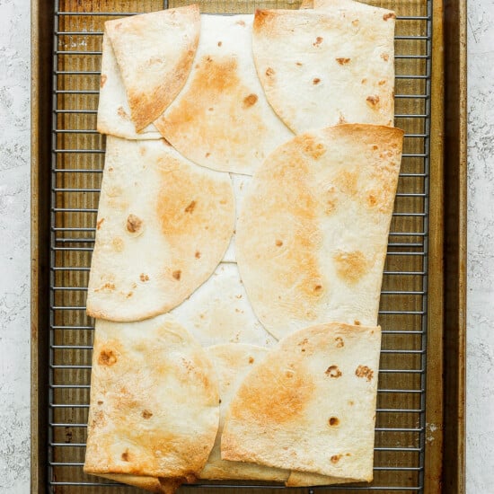 Remove the quesadilla from the oven when it is golden brown.