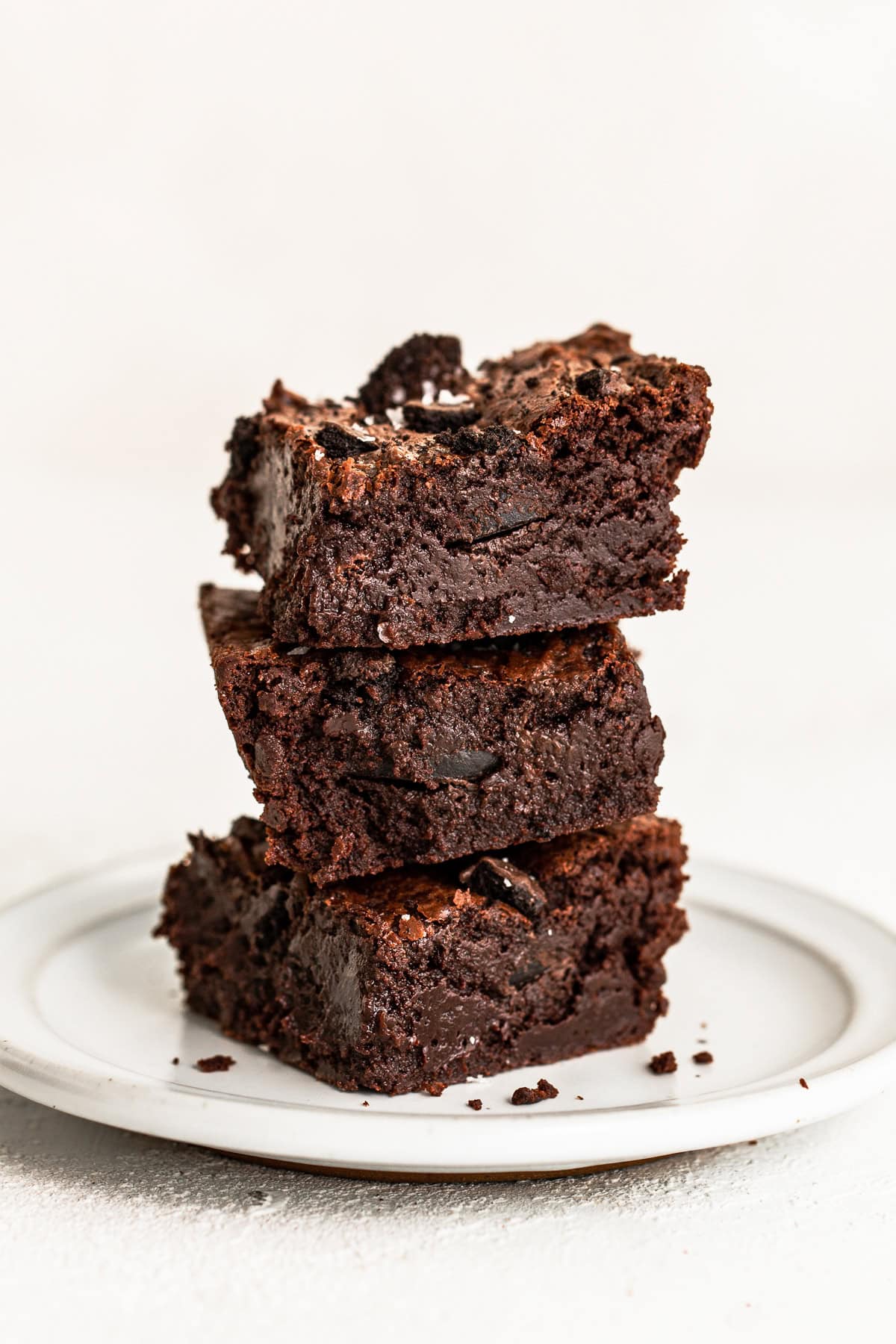 stack of brownies