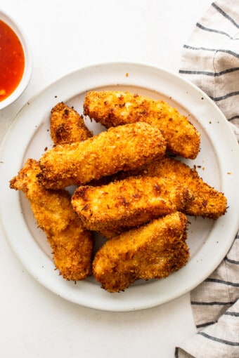 Air Fryer Crispy Coconut Chicken Tenders - Fit Foodie Finds