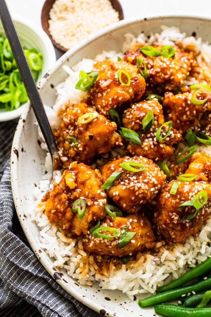 Air fryer 2025 sesame chicken