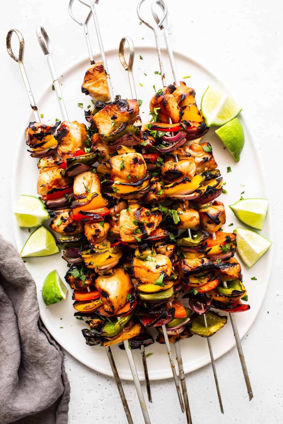 BBQ Chicken Skewers (Gluten Free + Flavorful!) - Fit Foodie Finds