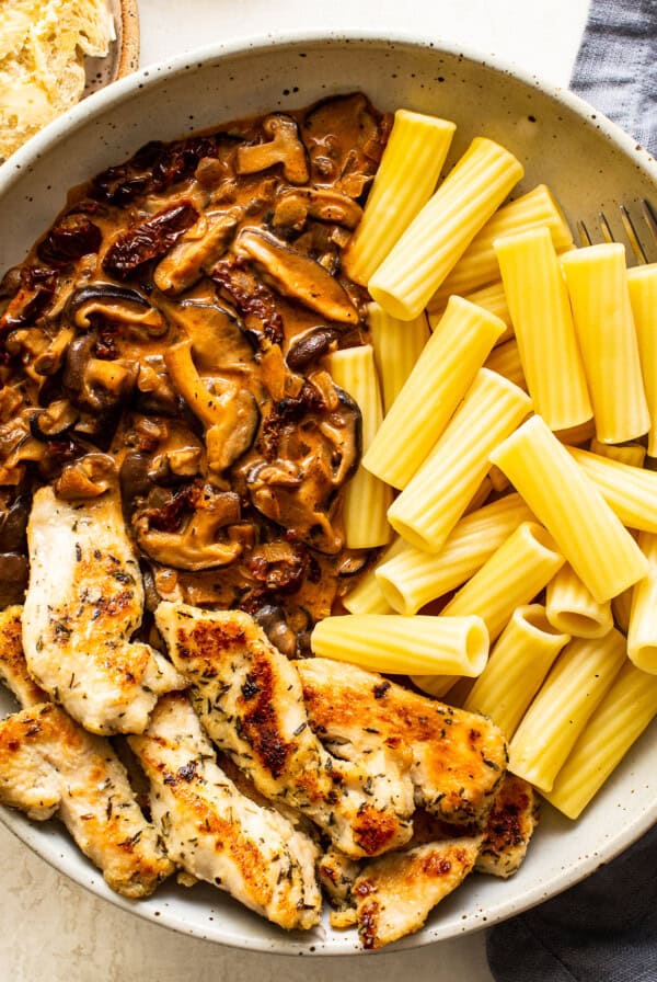 Chicken Mushroom Pasta