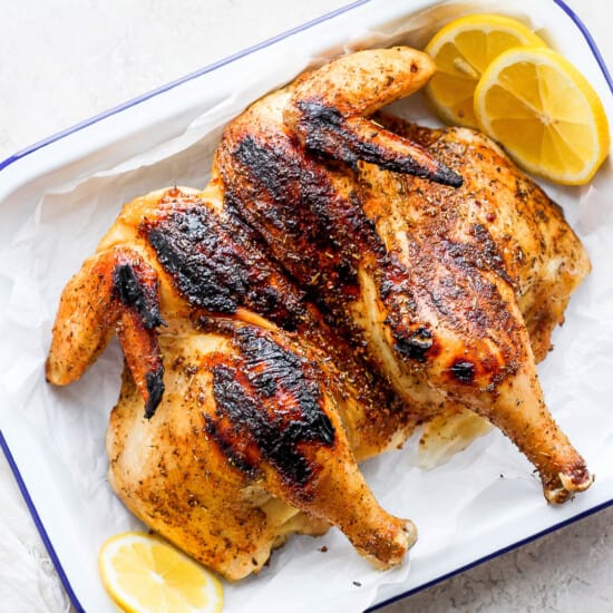 Grilled Whole Chicken Brine Dry Rub Fit Foodie Finds