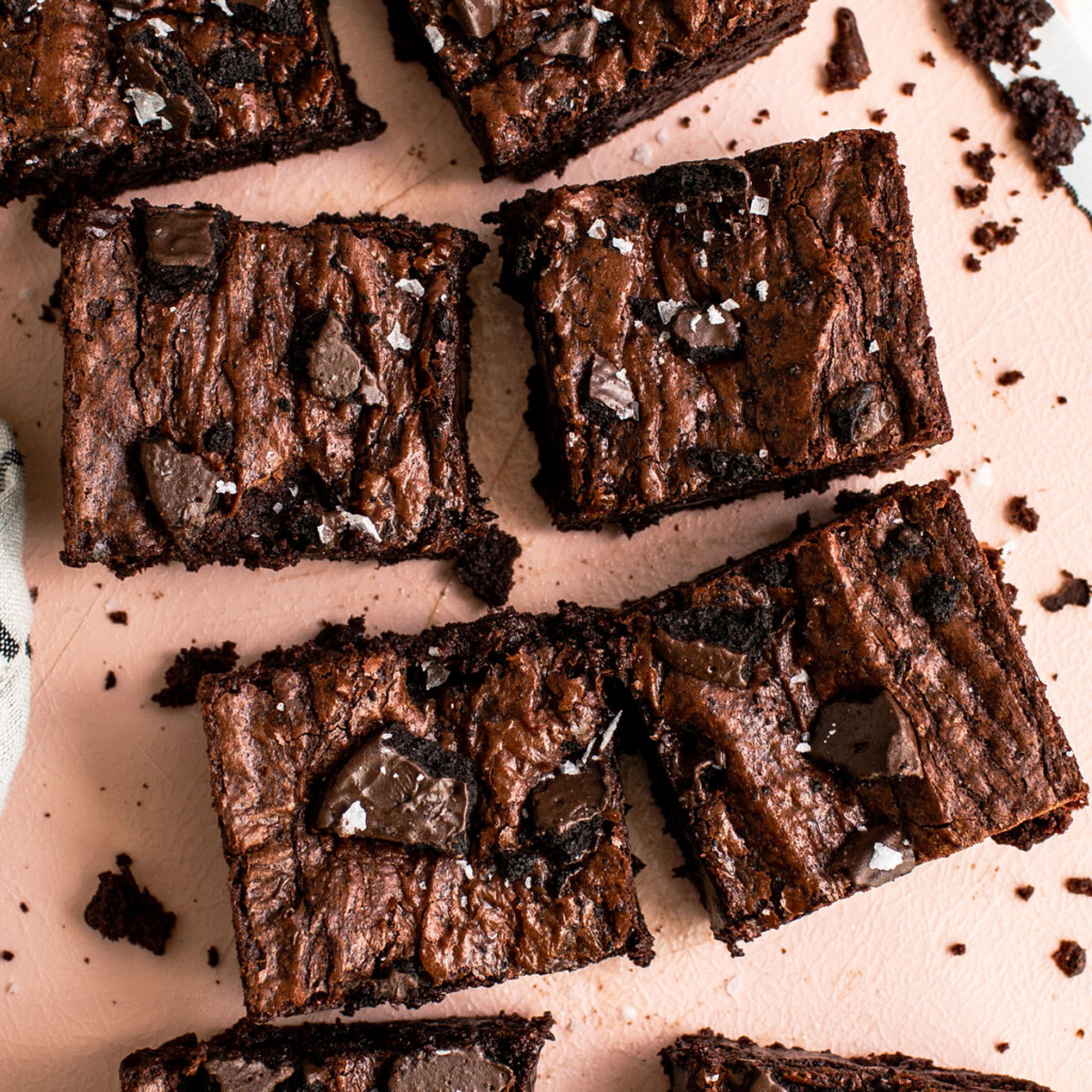 Small Batch Thin Mint Brownies