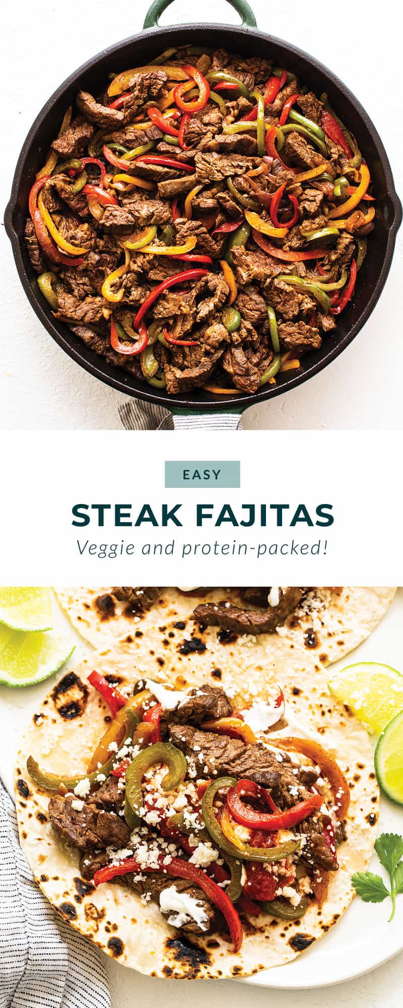 Steak Fajitas Fajita Veggies Fit Foodie Finds