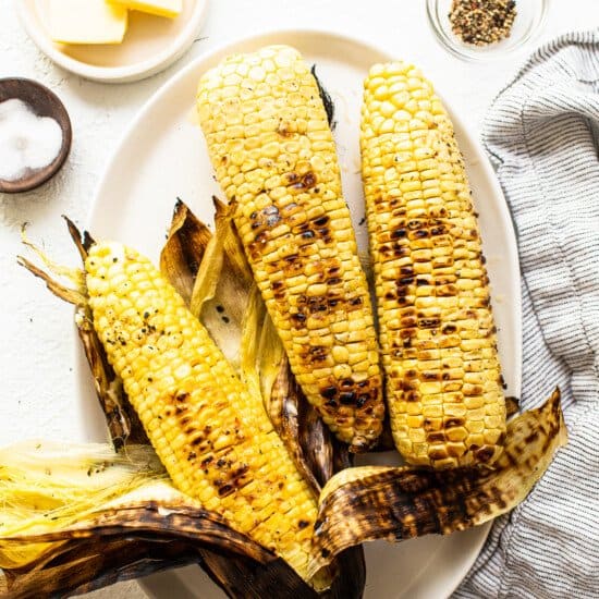 Grilled Mexican Street Corn (in 30 Minutes!) - Fit Foodie Finds