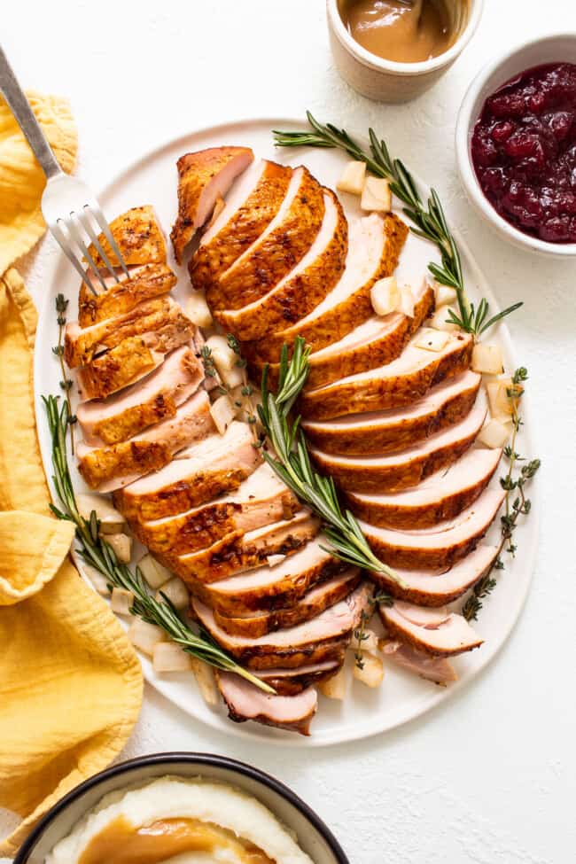 Smoked Turkey Breast Recipe - Fit Foodie Finds