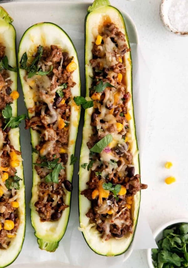 Stuffed Zucchini Boats