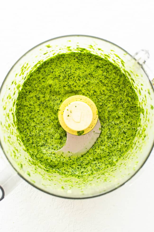 Green Sauce (that we put on everything!) - Fit Foodie Finds